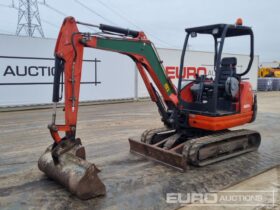 2013 Kubota KX61-3 Mini Excavators For Auction: Leeds – 23rd, 24th, 25th, 26th October @ 08:00am