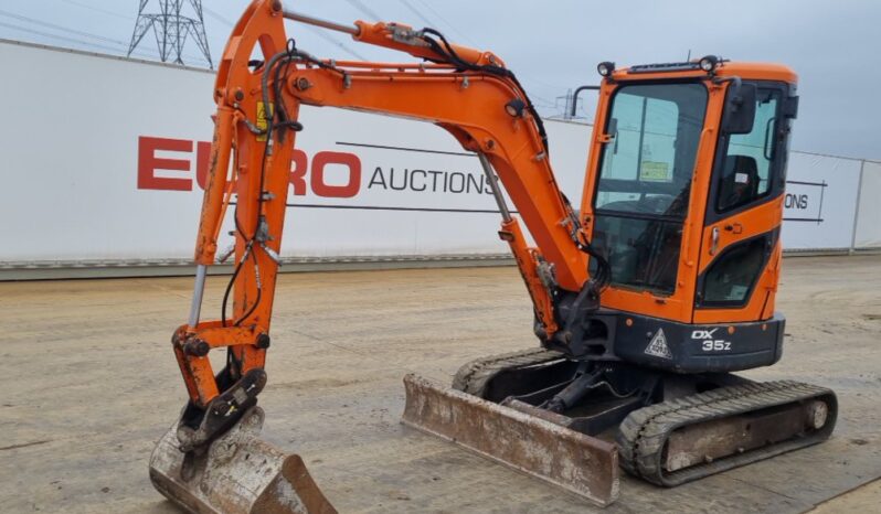 2019 Doosan DX35Z Mini Excavators For Auction: Leeds – 23rd, 24th, 25th, 26th October @ 08:00am