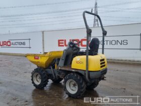 2009 Wacker Neuson 1 Ton Site Dumpers For Auction: Leeds – 23rd, 24th, 25th, 26th October @ 08:00am full