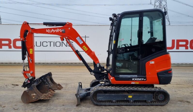 2024 Kubota KX027-4 Mini Excavators For Auction: Leeds – 23rd, 24th, 25th, 26th October @ 08:00am full