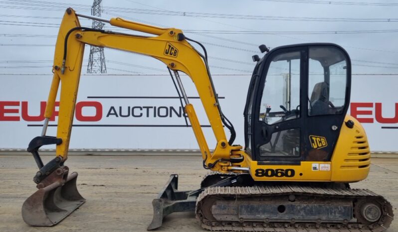 JCB 8060 6 Ton+ Excavators For Auction: Leeds – 23rd, 24th, 25th, 26th October @ 08:00am full