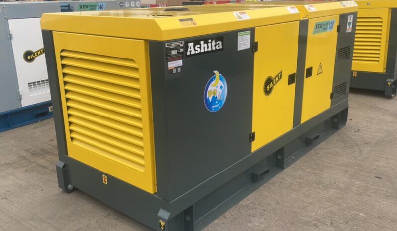 Unused 2024 Ashita Power AG3-110E Generators For Auction: Leeds – 23rd, 24th, 25th, 26th October @ 08:00am full