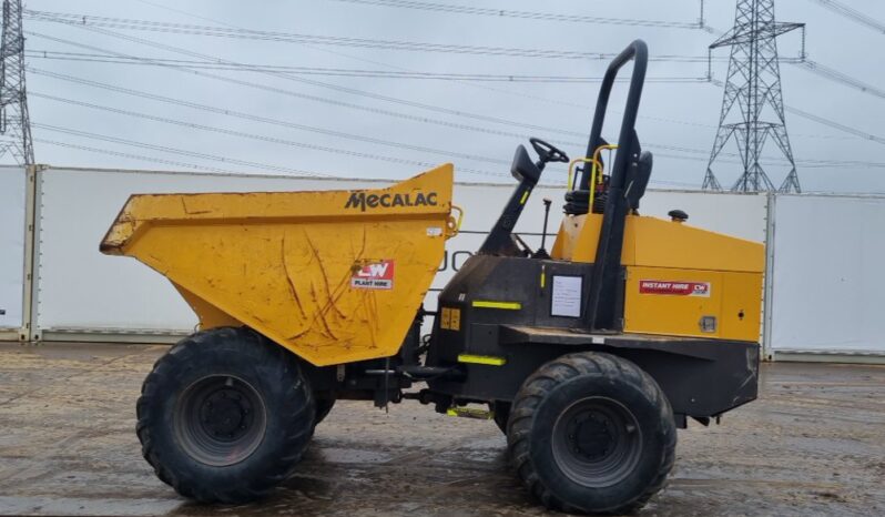 2019 Mecalac TA9 Site Dumpers For Auction: Leeds – 23rd, 24th, 25th, 26th October @ 08:00am full