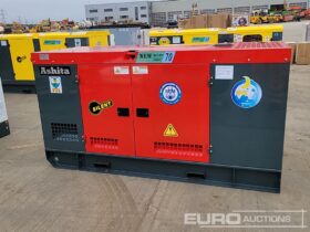 Unused 2024 Ashita Power AG3-70 Generators For Auction: Leeds – 23rd, 24th, 25th, 26th October @ 08:00am full