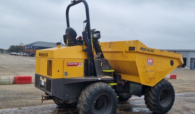 2019 Mecalac TA9 Site Dumpers For Auction: Leeds – 23rd, 24th, 25th, 26th October @ 08:00am full