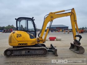 JCB 8060 6 Ton+ Excavators For Auction: Leeds – 23rd, 24th, 25th, 26th October @ 08:00am full