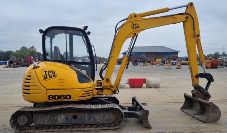 JCB 8060 6 Ton+ Excavators For Auction: Leeds – 23rd, 24th, 25th, 26th October @ 08:00am full