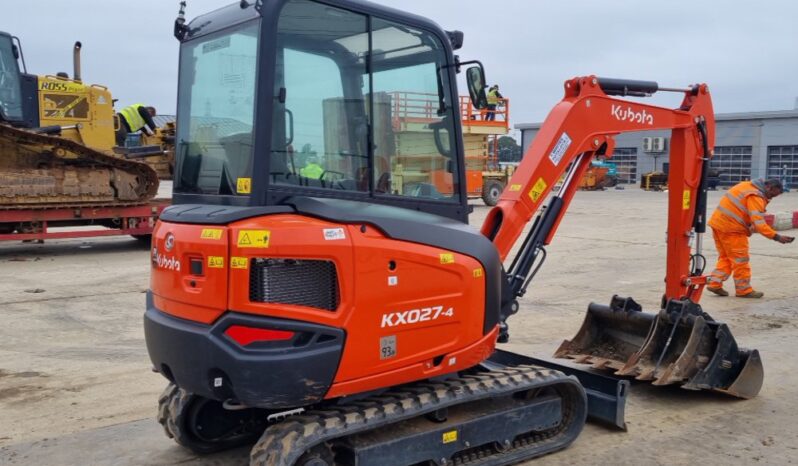 2024 Kubota KX027-4 Mini Excavators For Auction: Leeds – 23rd, 24th, 25th, 26th October @ 08:00am full