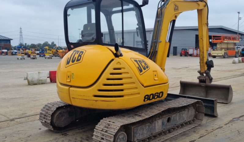 JCB 8060 6 Ton+ Excavators For Auction: Leeds – 23rd, 24th, 25th, 26th October @ 08:00am full