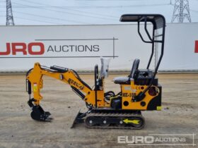 Unused 2024 Huawai HE10-B Mini Excavators For Auction: Leeds – 23rd, 24th, 25th, 26th October @ 08:00am full