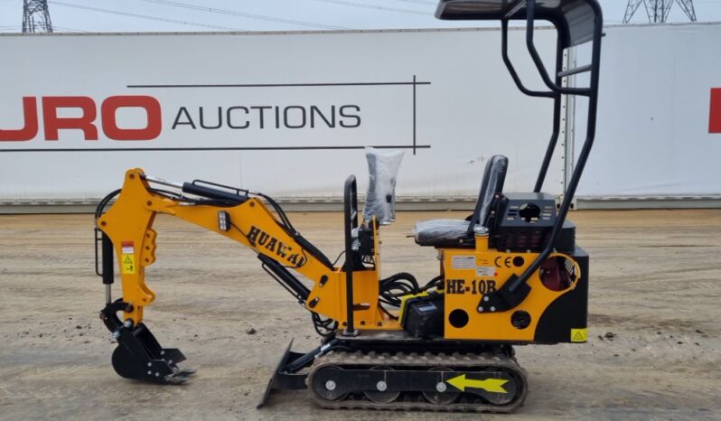 Unused 2024 Huawai HE10-B Mini Excavators For Auction: Leeds – 23rd, 24th, 25th, 26th October @ 08:00am full