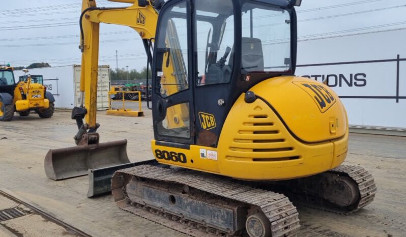 JCB 8060 6 Ton+ Excavators For Auction: Leeds – 23rd, 24th, 25th, 26th October @ 08:00am full