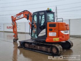 2019 Hitachi ZX85USB-5A 6 Ton+ Excavators For Auction: Leeds – 23rd, 24th, 25th, 26th October @ 08:00am full