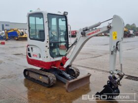 2020 Takeuchi TB216 Mini Excavators For Auction: Leeds – 23rd, 24th, 25th, 26th October @ 08:00am full