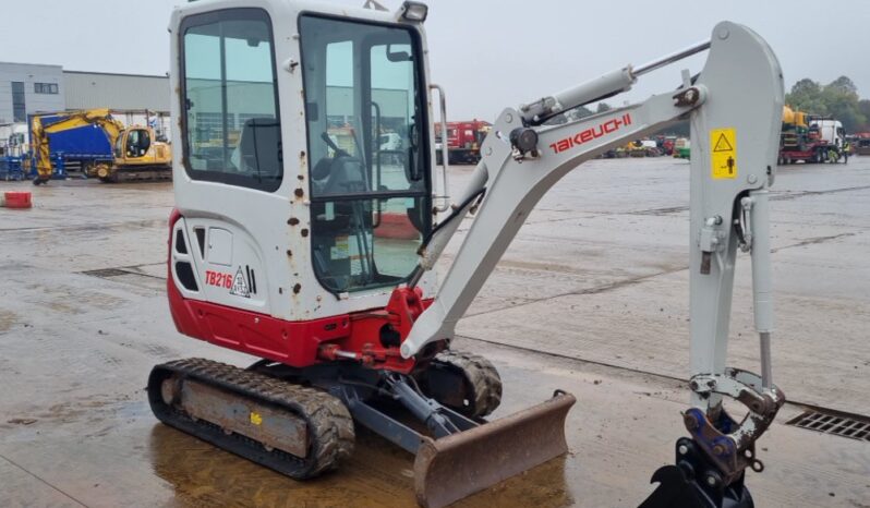 2020 Takeuchi TB216 Mini Excavators For Auction: Leeds – 23rd, 24th, 25th, 26th October @ 08:00am full