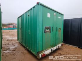 Boss cabins 16′ x 8′ Single Axle Welfare Unit, 6kVA Stephill Generator (Cannot Be Reconsigned) Containers For Auction: Leeds – 23rd, 24th, 25th, 26th October @ 08:00am full