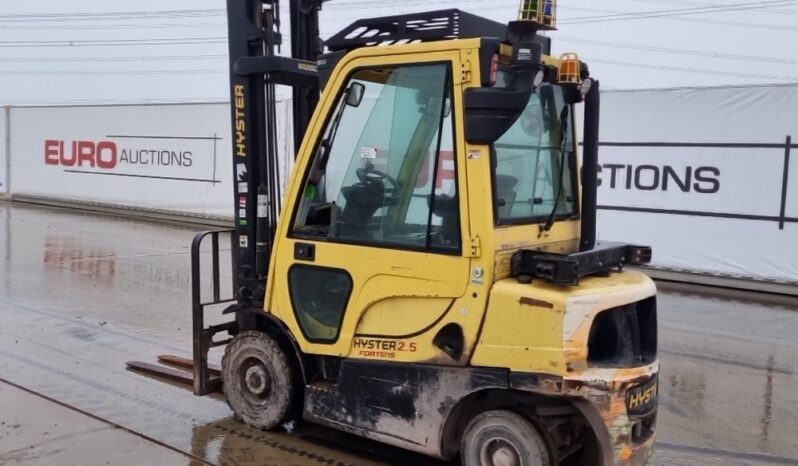 2019 Hyster H2.5FT Forklifts For Auction: Leeds – 23rd, 24th, 25th, 26th October @ 08:00am full