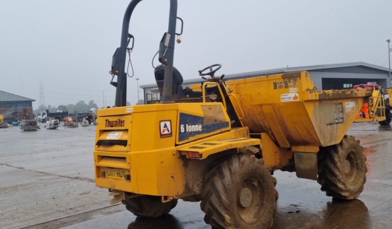 2017 Thwaites 6 Ton Site Dumpers For Auction: Leeds – 23rd, 24th, 25th, 26th October @ 08:00am full