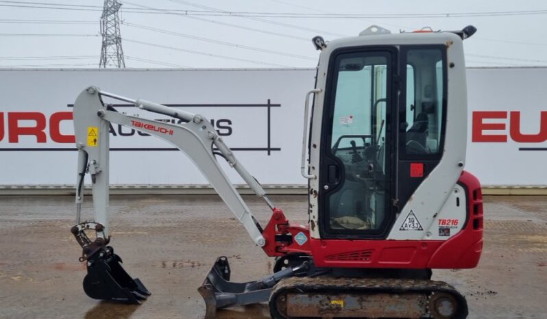 2020 Takeuchi TB216 Mini Excavators For Auction: Leeds – 23rd, 24th, 25th, 26th October @ 08:00am full