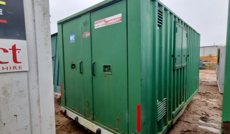 Boss cabins 16′ x 8′ Single Axle Welfare Unit, 6kVA Stephill Generator (Cannot Be Reconsigned) Containers For Auction: Leeds – 23rd, 24th, 25th, 26th October @ 08:00am full