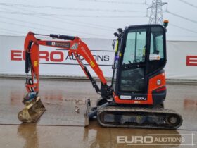 2022 Kubota U27-4 Mini Excavators For Auction: Leeds – 23rd, 24th, 25th, 26th October @ 08:00am full