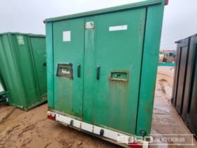 Boss cabins 16′ x 8′ Single Axle Welfare Unit, 6kVA Stephill Generator (Cannot Be Reconsigned) Containers For Auction: Leeds – 23rd, 24th, 25th, 26th October @ 08:00am full