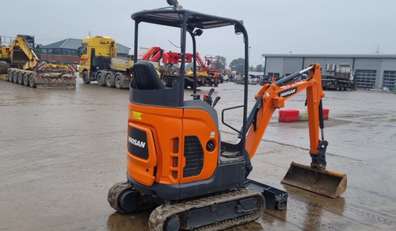 2022 Doosan DX17Z Mini Excavators For Auction: Leeds – 23rd, 24th, 25th, 26th October @ 08:00am full