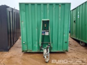 Boss cabins 16′ x 8′ Single Axle Welfare Unit, 6kVA Stephill Generator (Cannot Be Reconsigned) Containers For Auction: Leeds – 23rd, 24th, 25th, 26th October @ 08:00am full