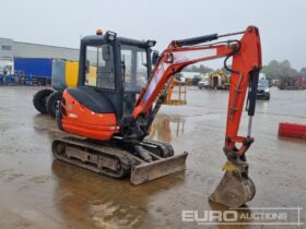 2016 Kubota KX61-3 Mini Excavators For Auction: Leeds – 23rd, 24th, 25th, 26th October @ 08:00am full