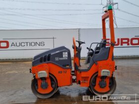 2019 Hamm HD12VV Rollers For Auction: Leeds – 23rd, 24th, 25th, 26th October @ 08:00am full