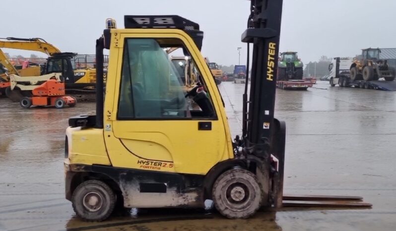 2019 Hyster H2.5FT Forklifts For Auction: Leeds – 23rd, 24th, 25th, 26th October @ 08:00am full