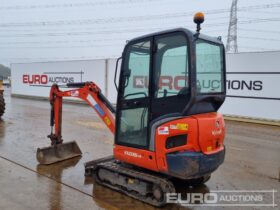 2015 Kubota KX016-4 Mini Excavators For Auction: Leeds – 23rd, 24th, 25th, 26th October @ 08:00am full