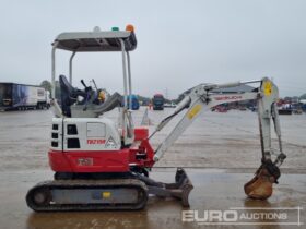 2018 Takeuchi TB215R Mini Excavators For Auction: Leeds – 23rd, 24th, 25th, 26th October @ 08:00am full