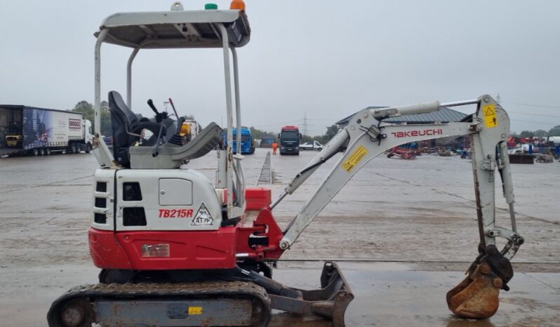 2018 Takeuchi TB215R Mini Excavators For Auction: Leeds – 23rd, 24th, 25th, 26th October @ 08:00am full