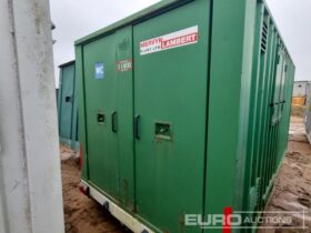 Boss cabins 16′ x 8′ Single Axle Welfare Unit, 6kVA Stephill Generator (Cannot Be Reconsigned) Containers For Auction: Leeds – 23rd, 24th, 25th, 26th October @ 08:00am full