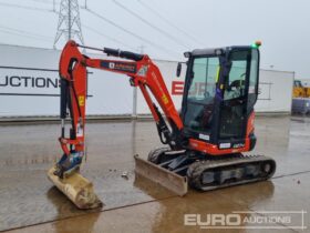 2022 Kubota U27-4 Mini Excavators For Auction: Leeds – 23rd, 24th, 25th, 26th October @ 08:00am