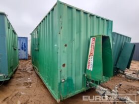 Boss cabins 16′ x 8′ Single Axle Welfare Unit, 6kVA Stephill Generator (Cannot Be Reconsigned) Containers For Auction: Leeds – 23rd, 24th, 25th, 26th October @ 08:00am full