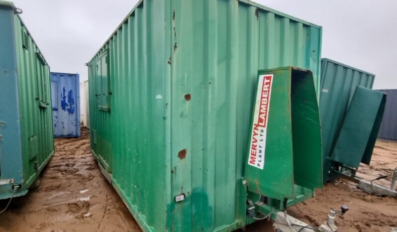 Boss cabins 16′ x 8′ Single Axle Welfare Unit, 6kVA Stephill Generator (Cannot Be Reconsigned) Containers For Auction: Leeds – 23rd, 24th, 25th, 26th October @ 08:00am full