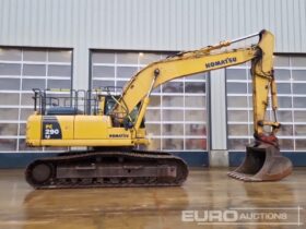 2017 Komatsu PC290LC-8 20 Ton+ Excavators For Auction: Leeds – 23rd, 24th, 25th, 26th October @ 08:00am full