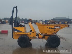 2016 Thwaites 3 Ton Site Dumpers For Auction: Leeds – 23rd, 24th, 25th, 26th October @ 08:00am full