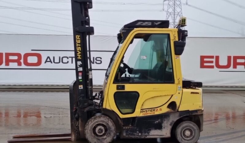 2019 Hyster H2.5FT Forklifts For Auction: Leeds – 23rd, 24th, 25th, 26th October @ 08:00am full