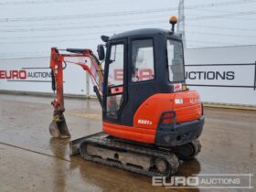 2016 Kubota KX61-3 Mini Excavators For Auction: Leeds – 23rd, 24th, 25th, 26th October @ 08:00am full