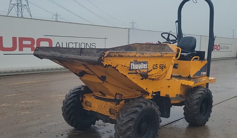 2016 Thwaites 3 Ton Site Dumpers For Auction: Leeds – 23rd, 24th, 25th, 26th October @ 08:00am