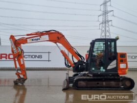 2019 Hitachi ZX85USB-5A 6 Ton+ Excavators For Auction: Leeds – 23rd, 24th, 25th, 26th October @ 08:00am full