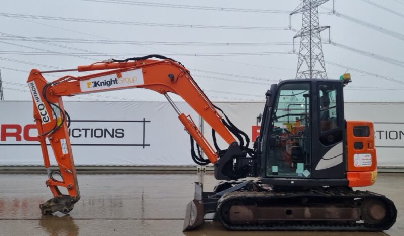 2019 Hitachi ZX85USB-5A 6 Ton+ Excavators For Auction: Leeds – 23rd, 24th, 25th, 26th October @ 08:00am full