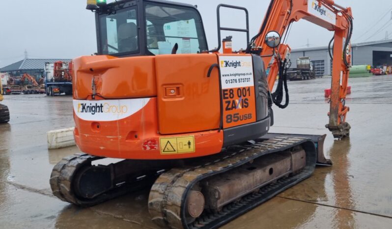 2019 Hitachi ZX85USB-5A 6 Ton+ Excavators For Auction: Leeds – 23rd, 24th, 25th, 26th October @ 08:00am full