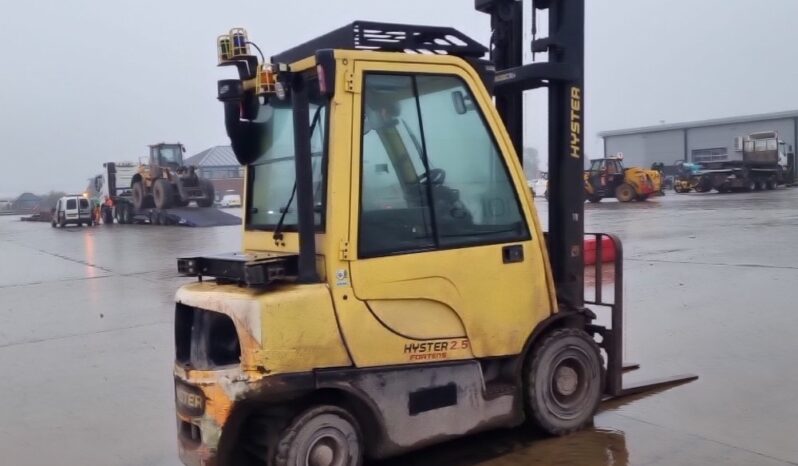 2019 Hyster H2.5FT Forklifts For Auction: Leeds – 23rd, 24th, 25th, 26th October @ 08:00am full