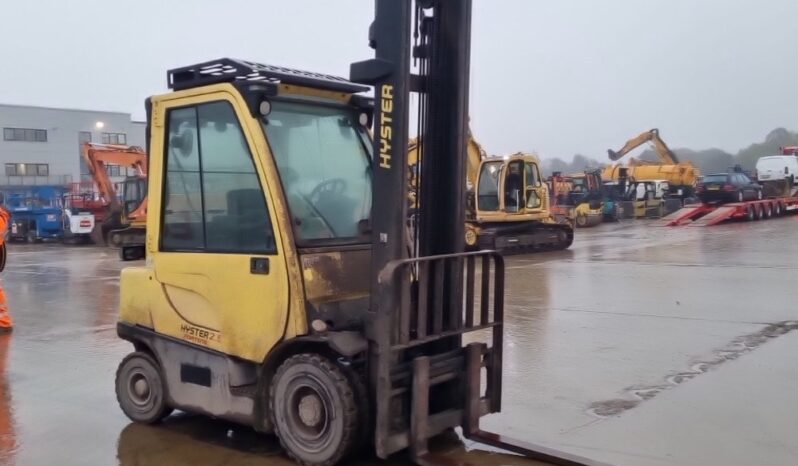 2019 Hyster H2.5FT Forklifts For Auction: Leeds – 23rd, 24th, 25th, 26th October @ 08:00am full