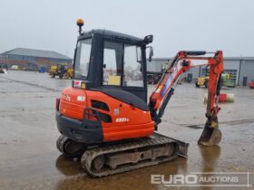 2016 Kubota KX61-3 Mini Excavators For Auction: Leeds – 23rd, 24th, 25th, 26th October @ 08:00am full