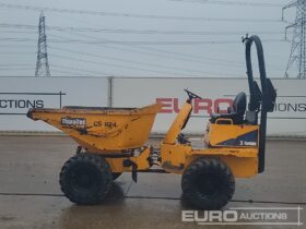 2016 Thwaites 3 Ton Site Dumpers For Auction: Leeds – 23rd, 24th, 25th, 26th October @ 08:00am full